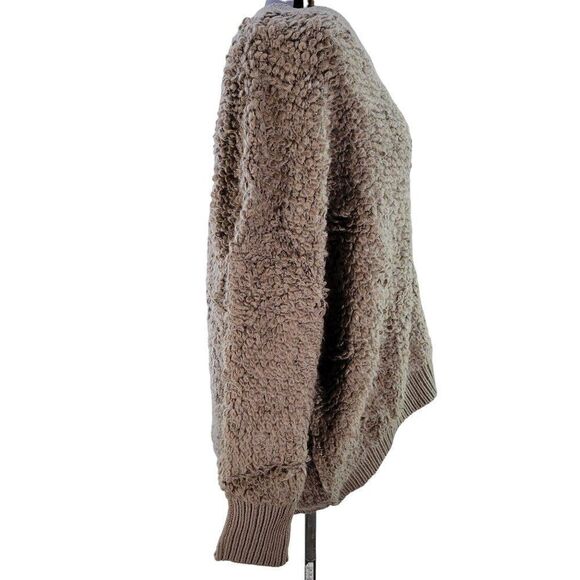 AâNewâDay BrownâOpen-KnitâCardiganâSzâ2X - Picture 2 of 7